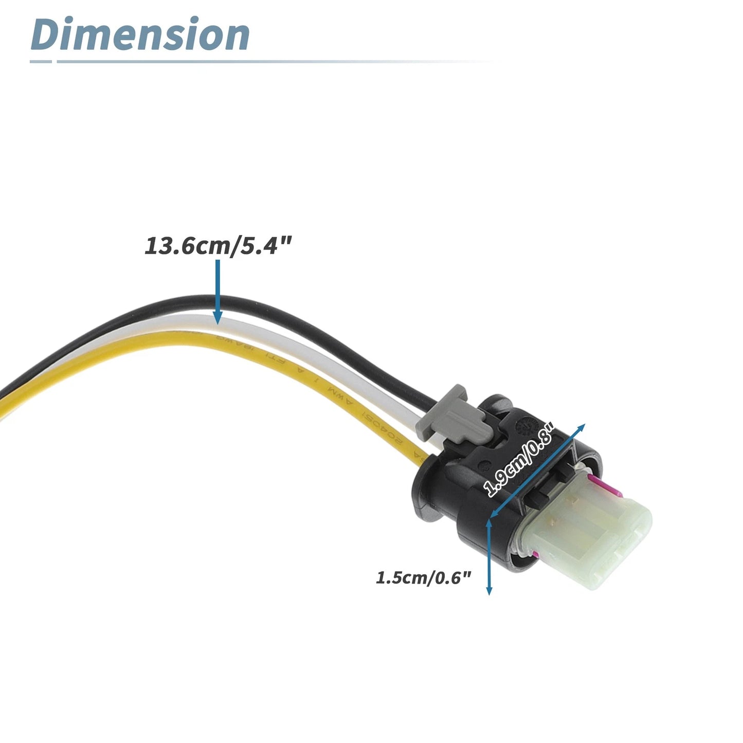 Parking Assist Sensor Connector for BMW X3 F25, X5 E70, F10, F11 (2010-2017)