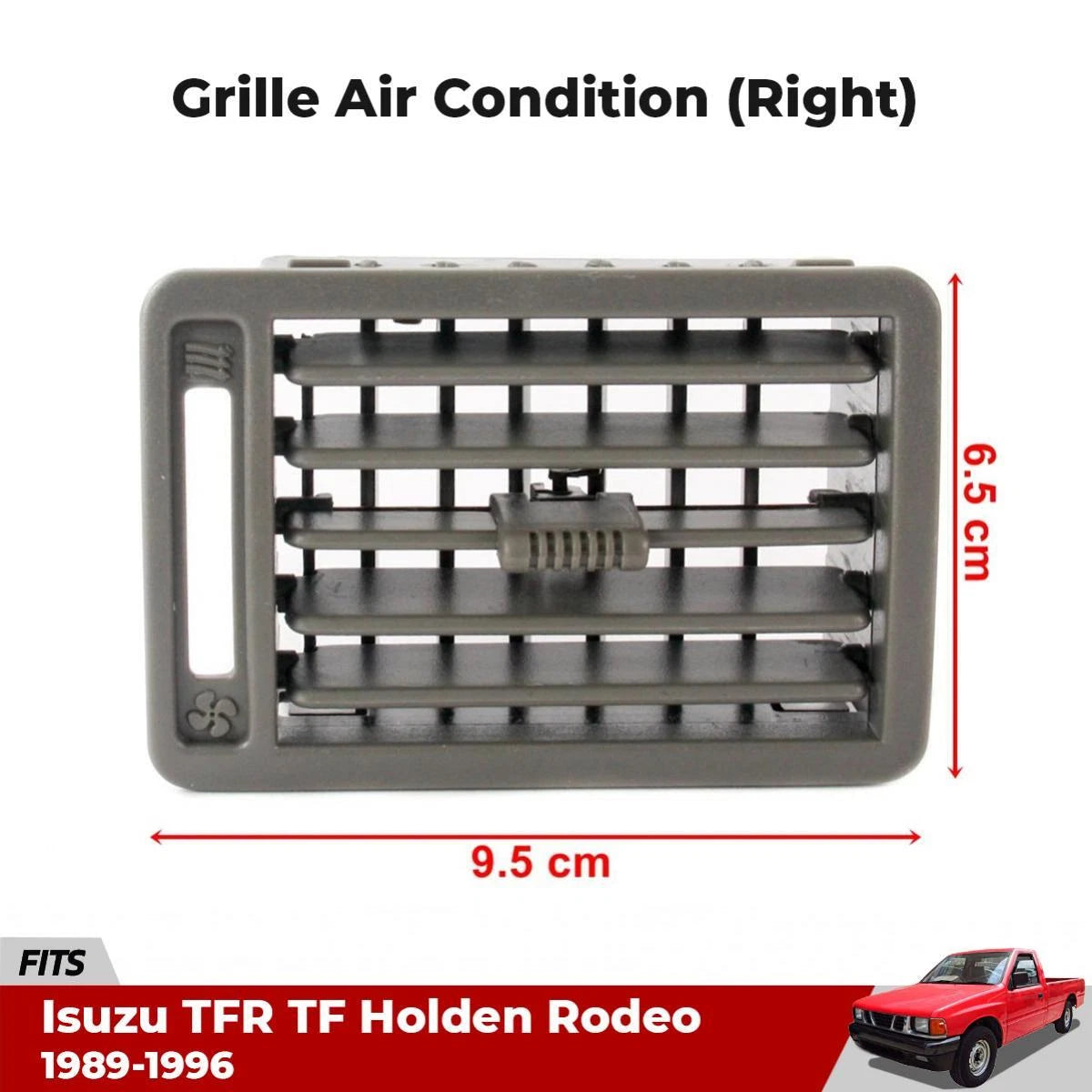 Air Condition Grille Vent Fender Right Fits Isuzu TFR Holden Pickup 1989-96 D05