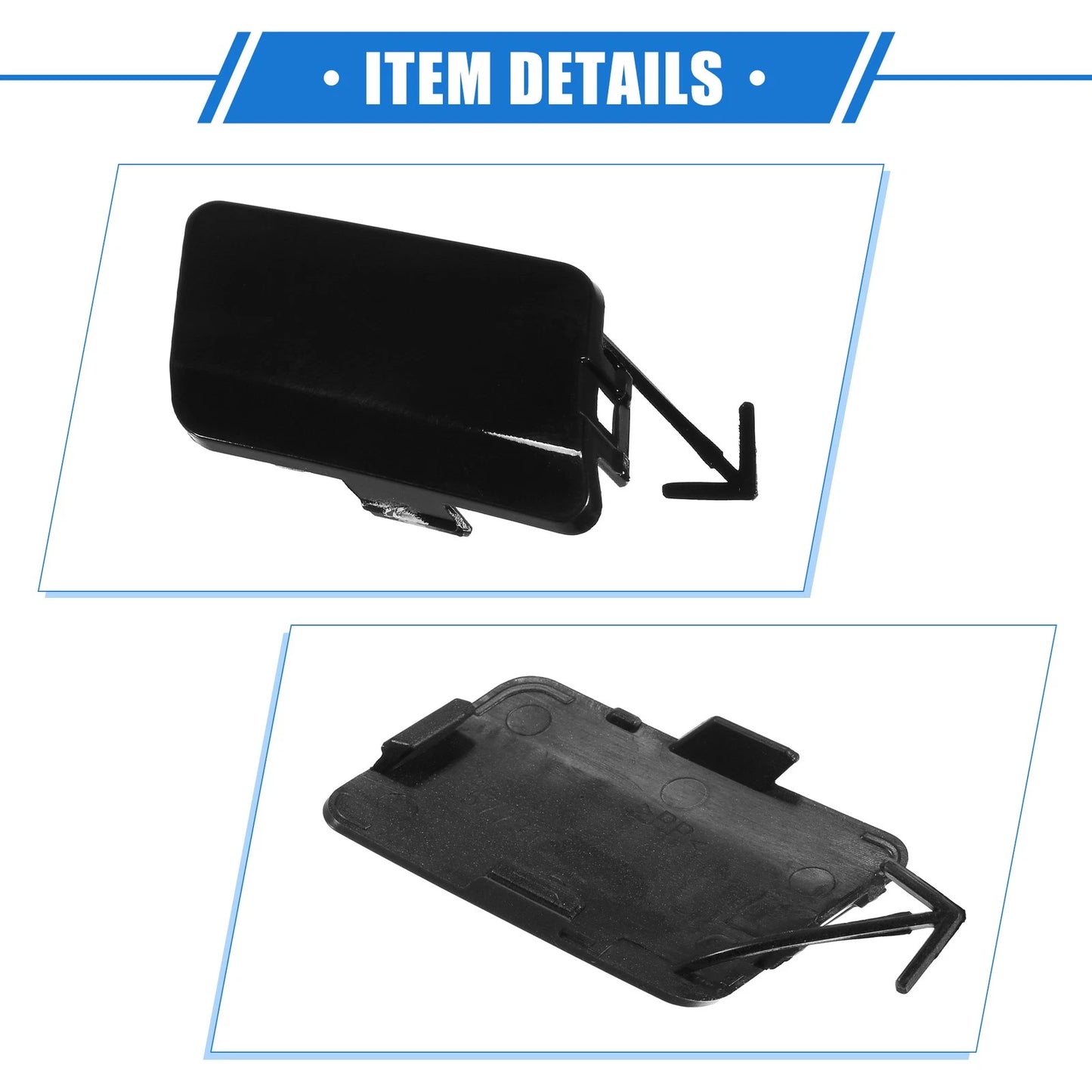 Front Right Tow Hook Cover for Subaru Forester (2009-2013) Black