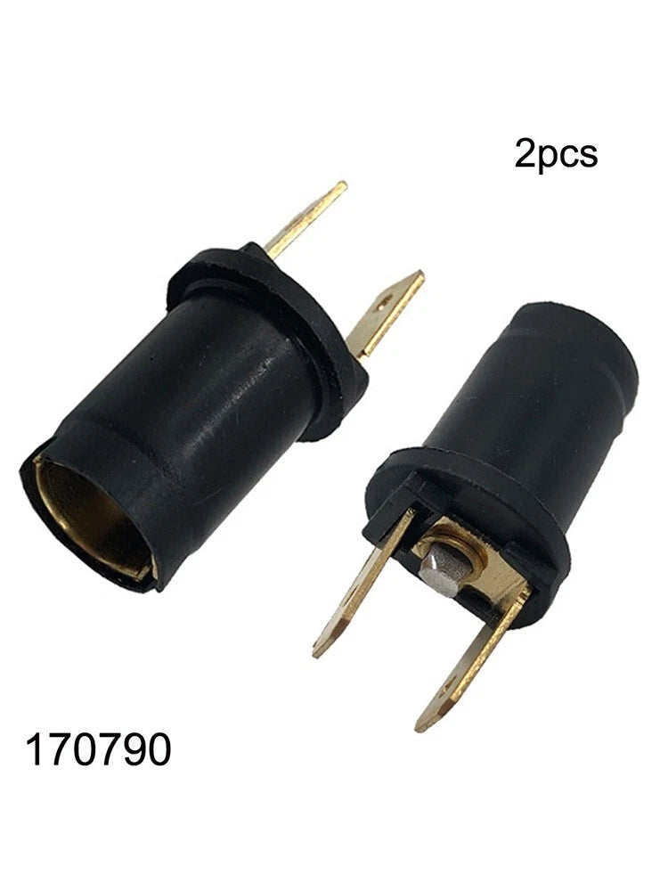 2 x Side Light Bulb Holder for Ba9s 989/233 Car Bulb Plastic