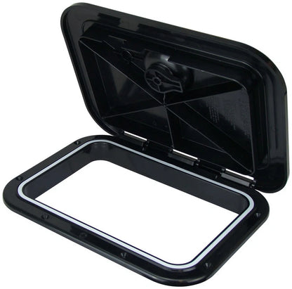 Access Hatch for Caravan Boat Locker Black 375x280 Made in Italy X 2