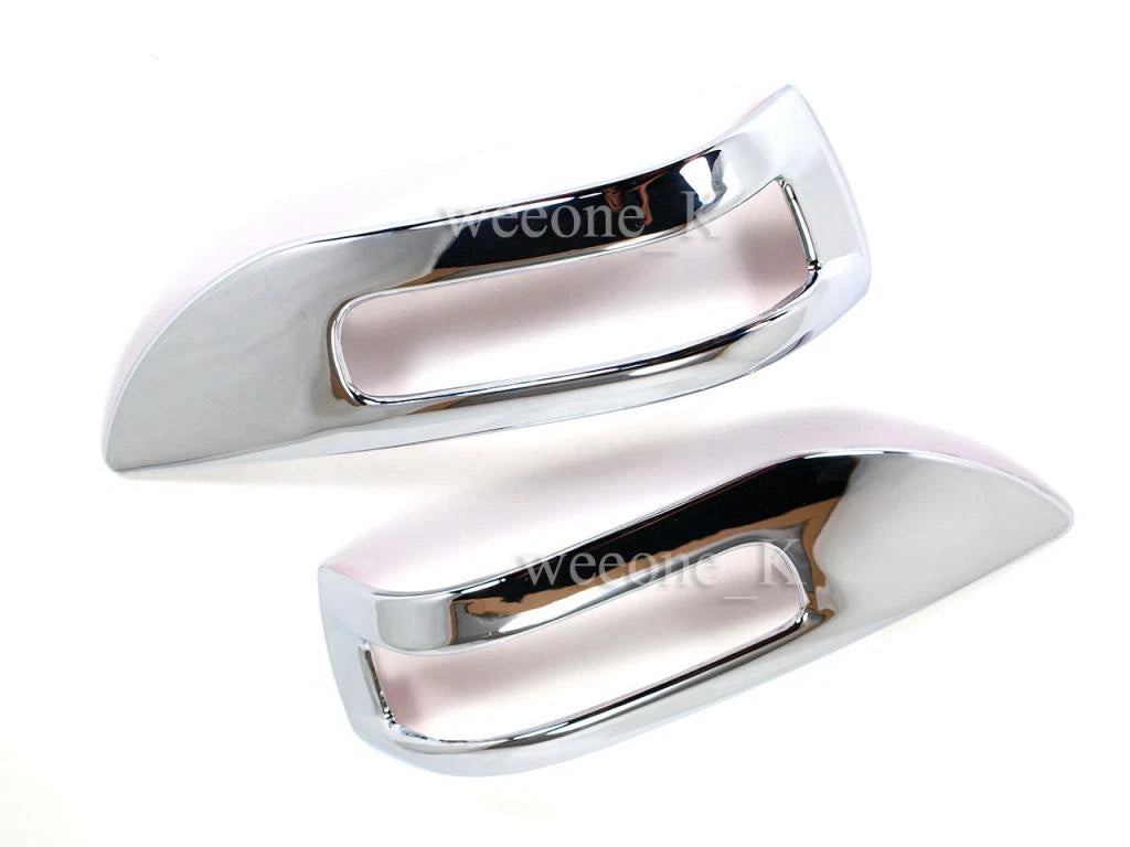 Chrome Mirror Covers with LED Signals for Toyota Hilux MK7 Fortuner (2012-2014)
