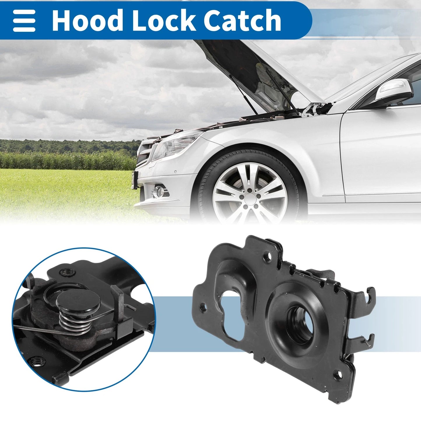 Hood Latch Assembly for Kia Rio (2006-2011)