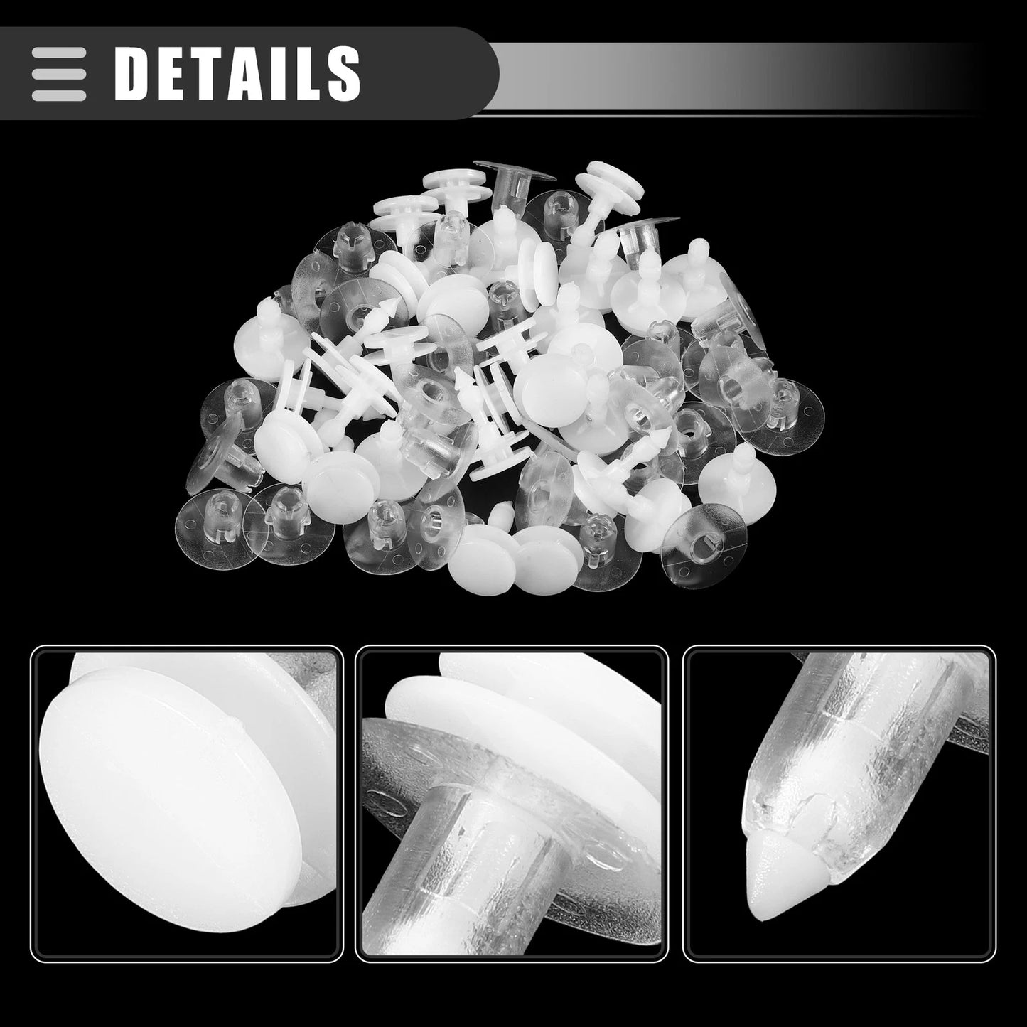 30 x Car Door Trim Panel Push Clips Pillar Retainer for Dodge