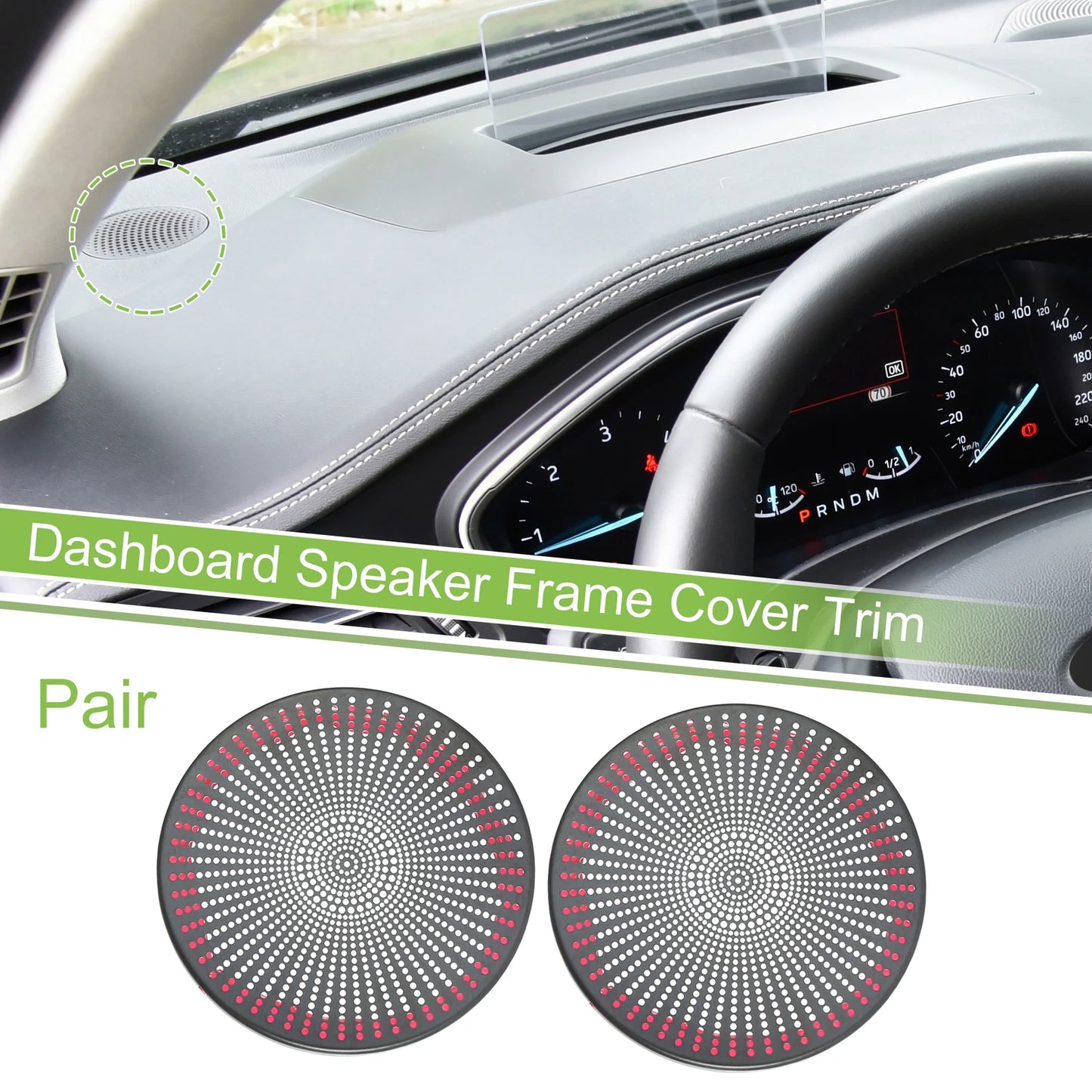 Car Dashboard Speaker Frame Cover Trim for Ford Focus (2019-2020)