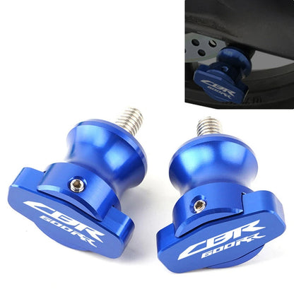 Swingarm Sliders Spools M8 for Honda CBR600RR (2003-2017) - Blue