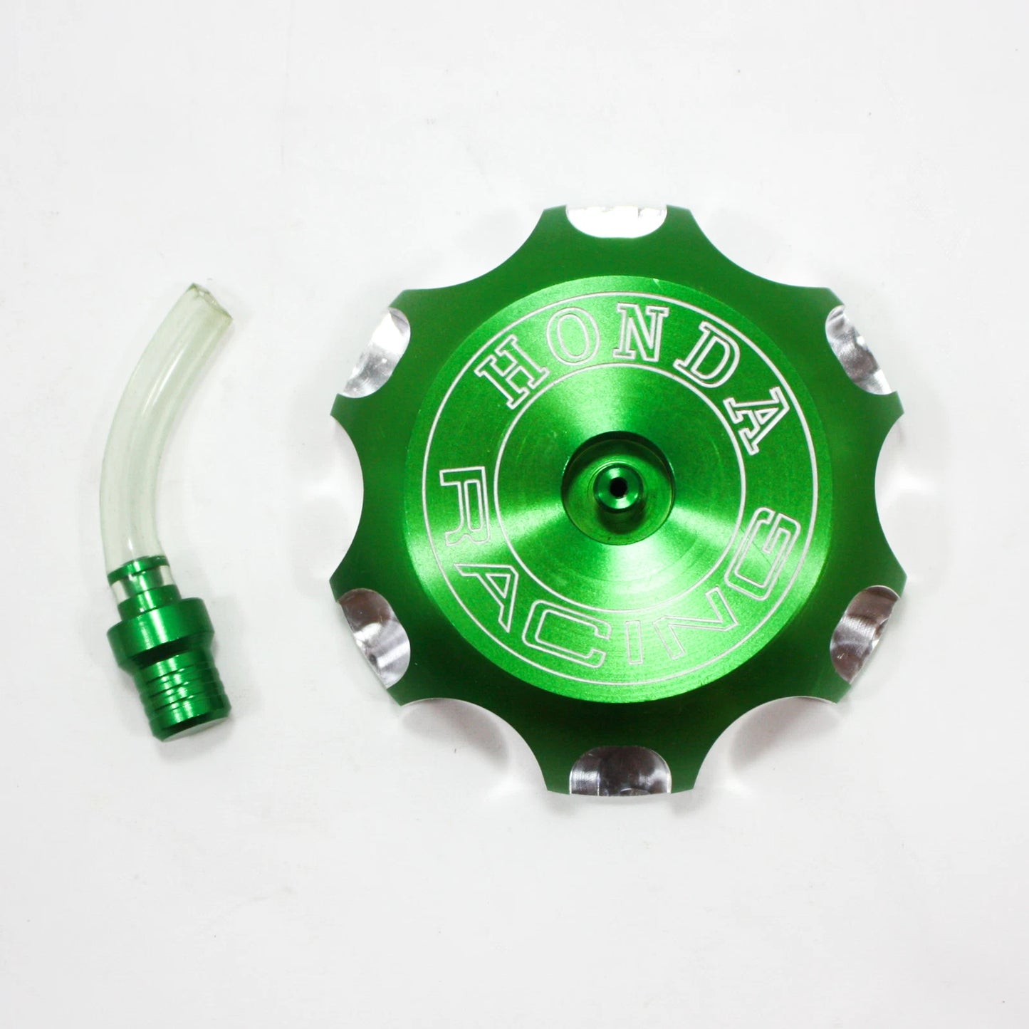 Green Alloy CNC Gas Fuel Tank Cap for CRF250 200cc 250cc Dirt Bike