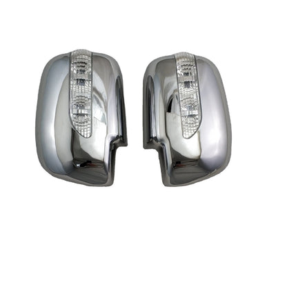 Chrome Rearview Mirror LED Light Cover Trim for Toyota Hilux Vigo (2005-2011)