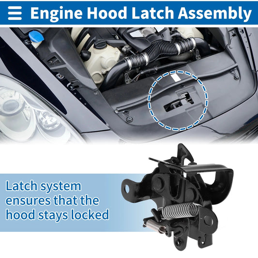 1 Pc Hood Latch Assembly for Toyota Yaris Sedan (2007–2012)