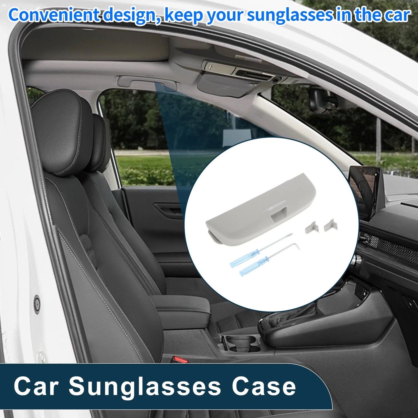 Car Sunglasses Case / Sunglasses Case for Toyota Prado (2021–2023)