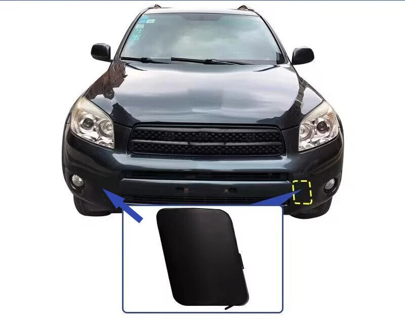 Tow Hook Eye Cover Trim Cap for Toyota RAV4 (2006–2008)