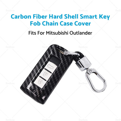 Carbon Fiber Key Fob Cover for Mitsubishi Outlander