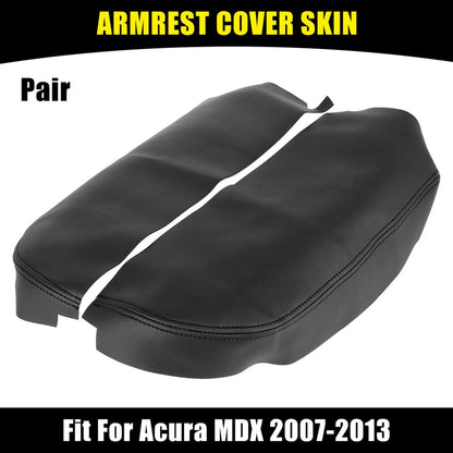 1 Pair Console Lid Armrest Cover Protector for Acura MDX (2007-2013)