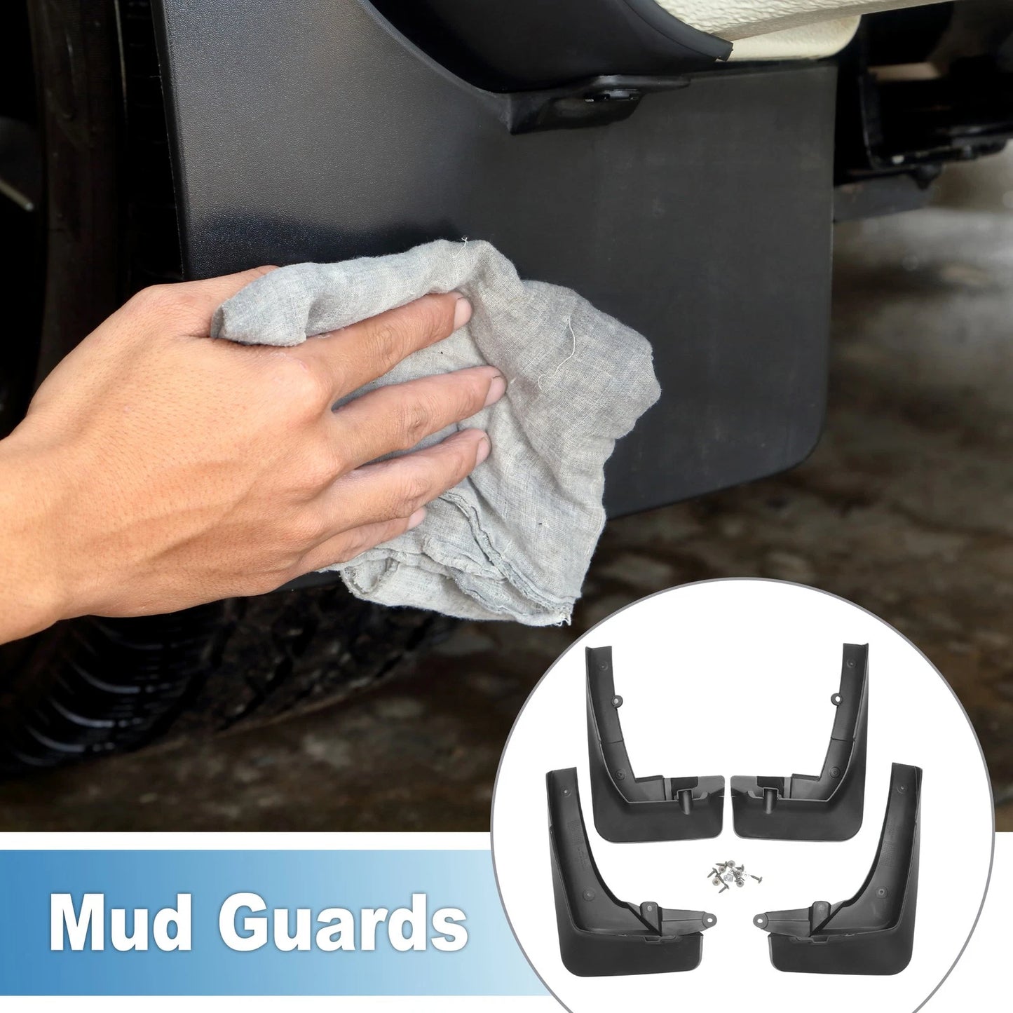Mud Flap Splash Guard for BMW X5 G05 (2019-2023)