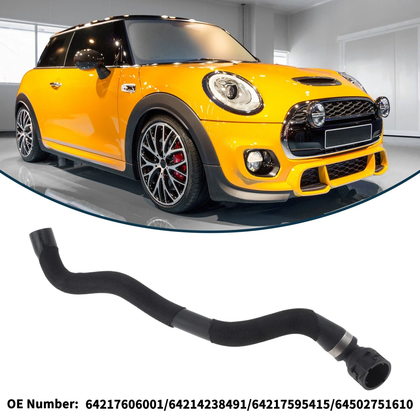 Radiator Hose for Mini Cooper 2007-2015 1.6L L4 Heating Water Pipe