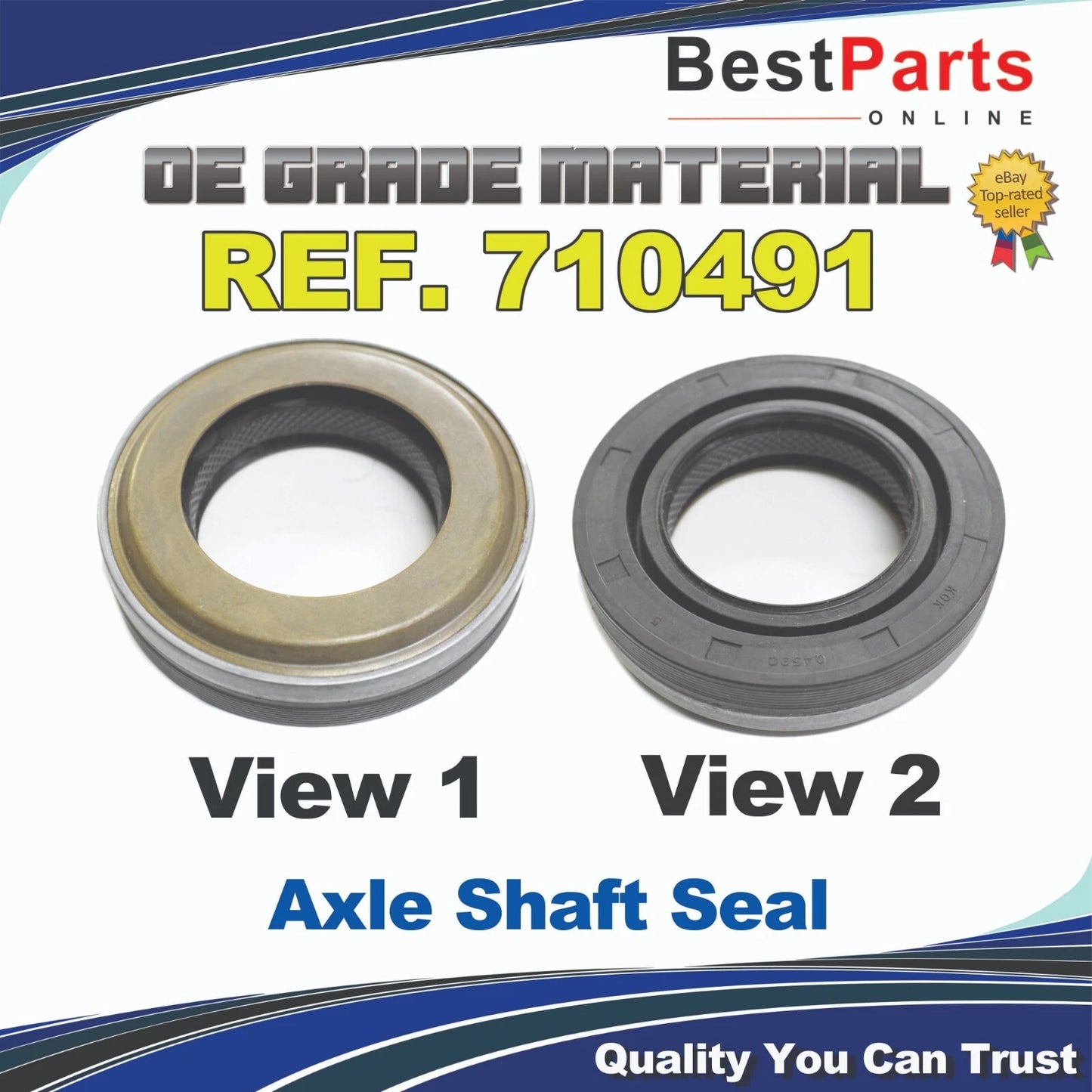 Axle Shaft Seal Front Inner
