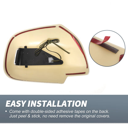 ABS Plastic Rearview Mirror Cover Overlay for Lexus RX330 RX300 (2003)