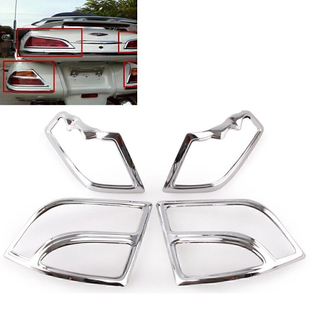 Saddlebag Light Accents Chrome for Honda GL1800 Goldwing (2006-2011)