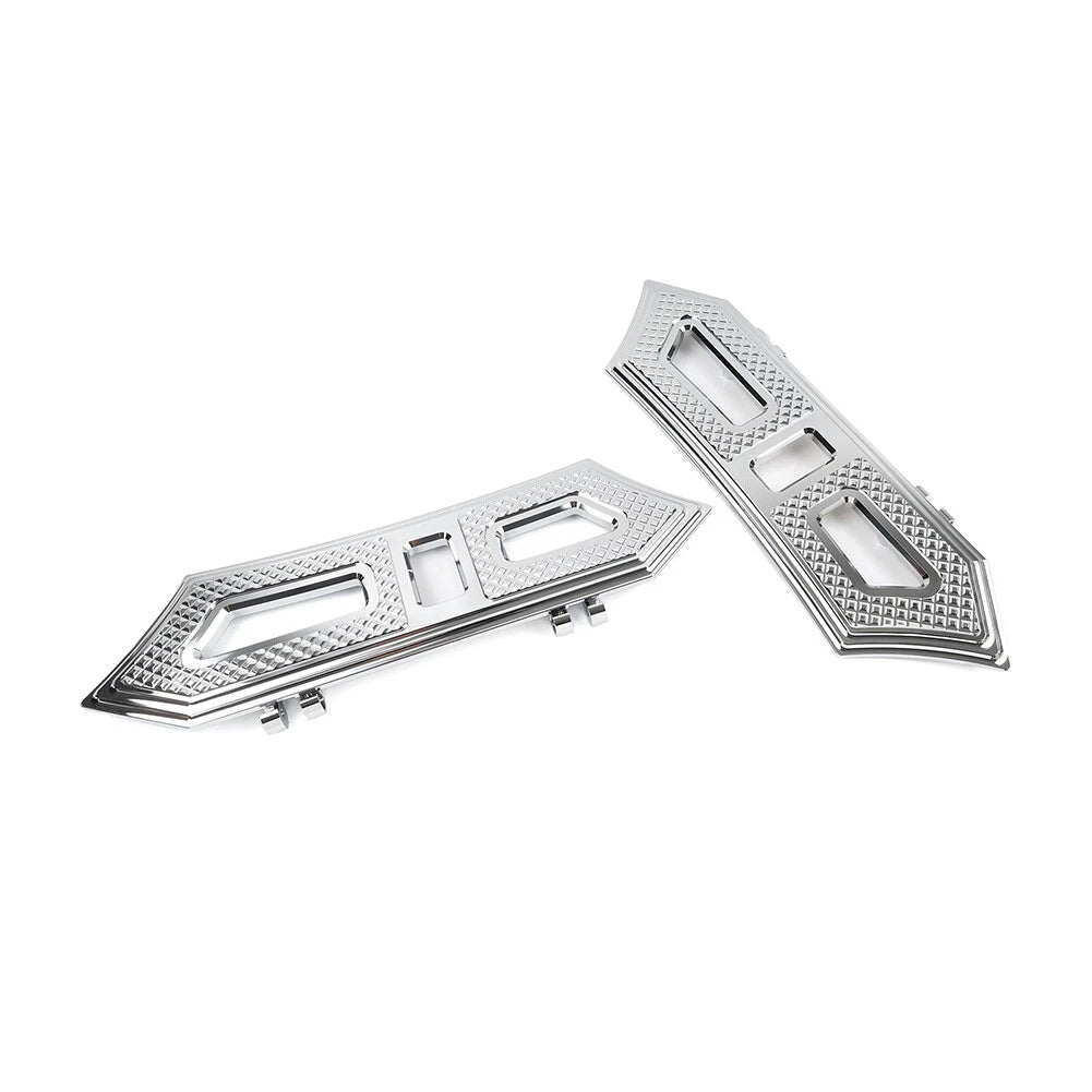 Chrome Front Driver Footboard for Harley Softail Touring
