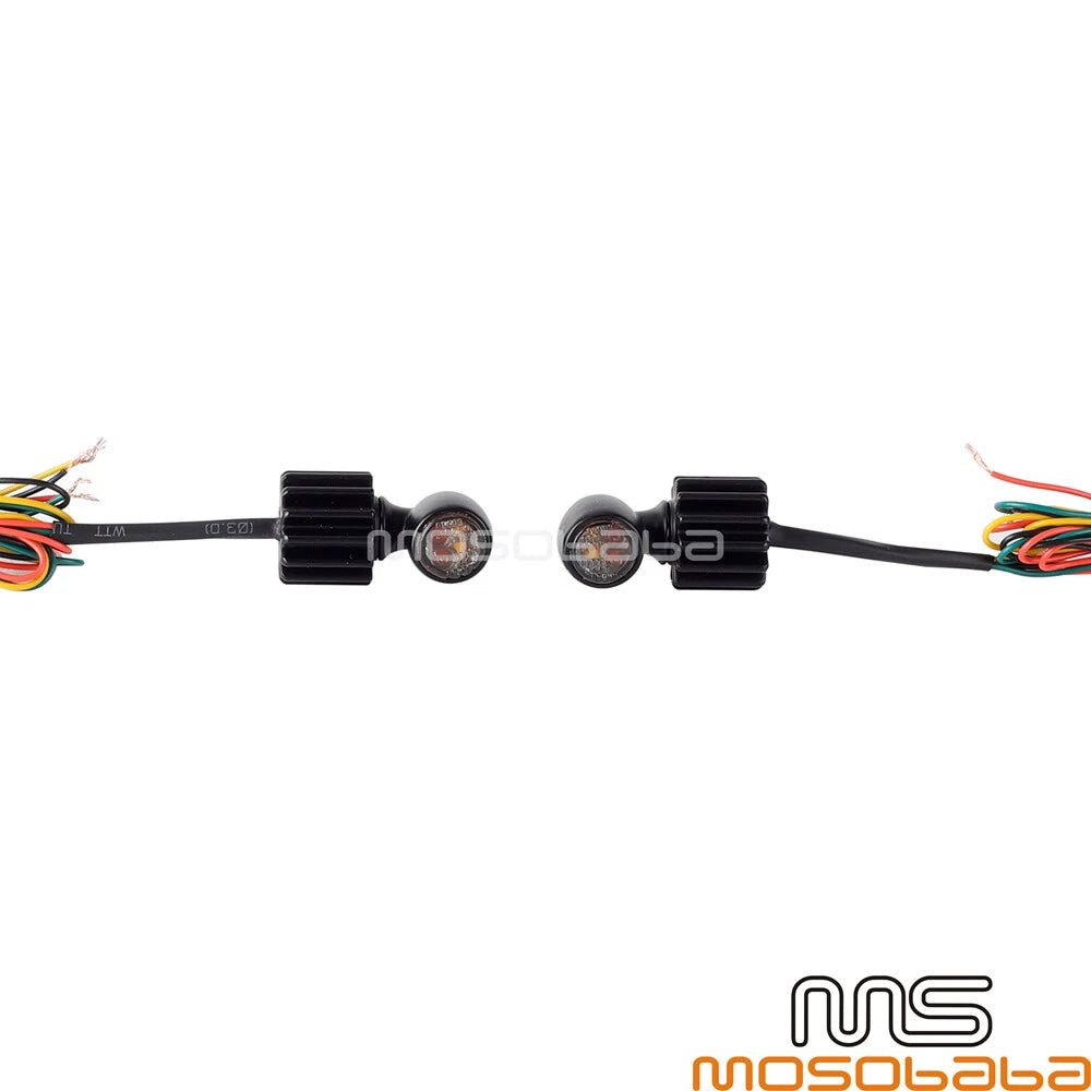 Super Mini Rear LED Turn Signals for Harley, Honda, Yamaha, Suzuki, Kawasaki