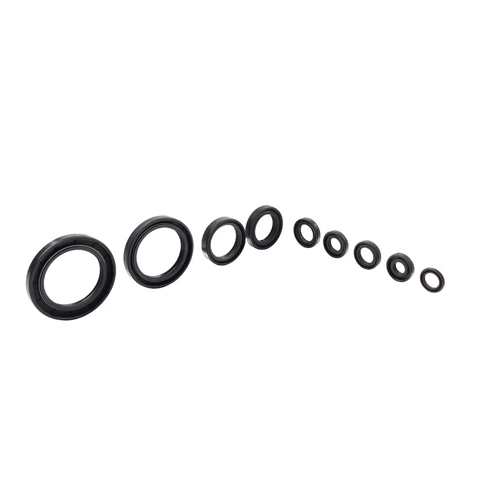 9 x Engine Oil Seal Kit for Honda CRF250R (2010-2017)