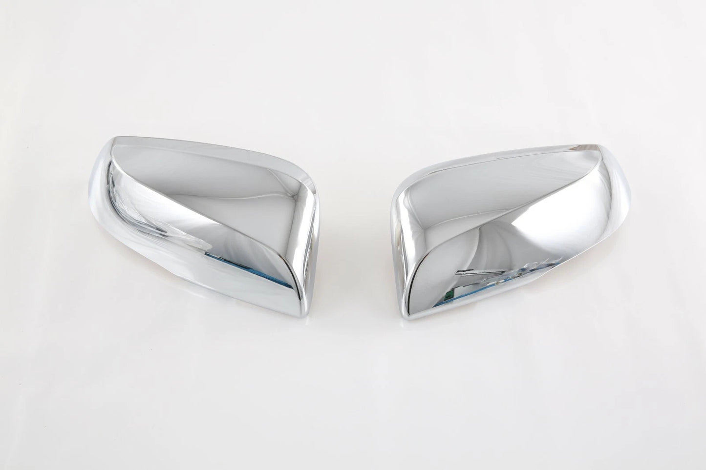 ABS Rearview Side Chrome Mirror Cover Trim 2 x for Toyota Highlander (2020-2023)