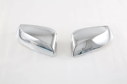 ABS Rearview Side Chrome Mirror Cover Trim 2 x for Toyota Highlander (2020-2023)