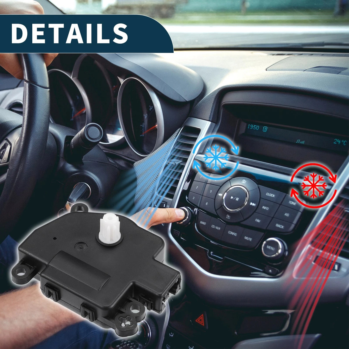2 x HVAC Heater Blend Door Actuators for Ford Fiesta (2011-2019)