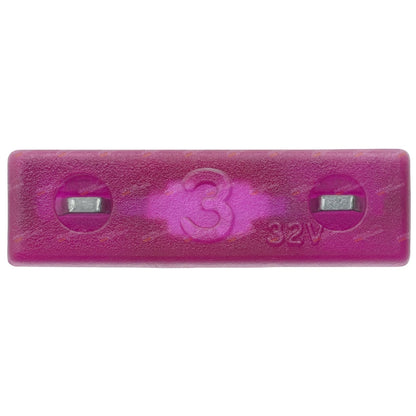 100 x Mini-Blade ATM Fuses 3Amp Purple