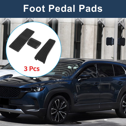 3 Pcs Automatic Foot Accelerator Pedal Covers for Mazda CX-50/CX-60 (23-25)