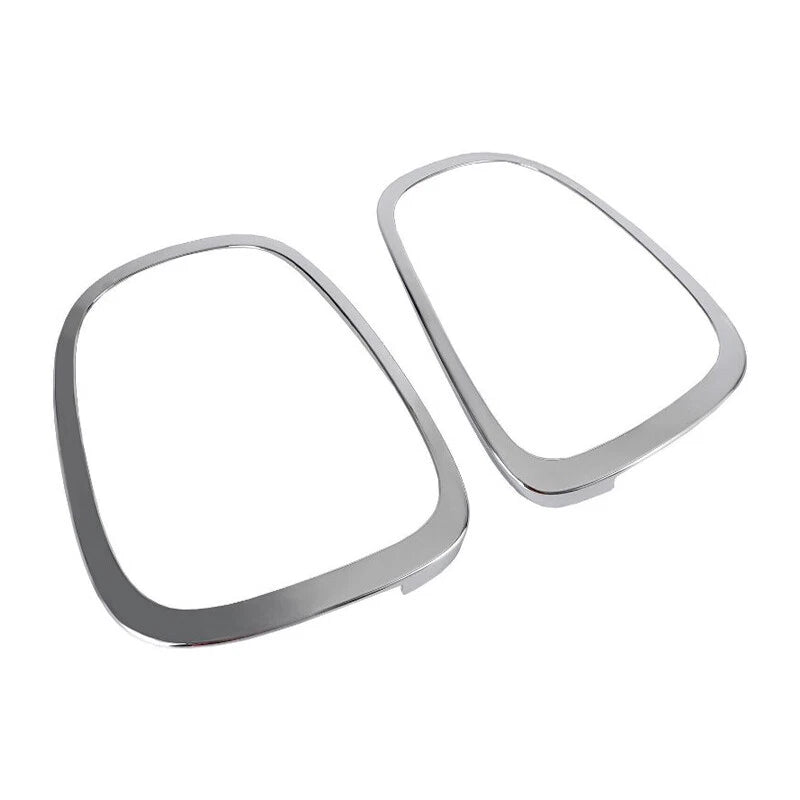 2 x Chrome Rear Tail Light Trim Rings for Mini Cooper S F55 F56 F57 (2014-2018)