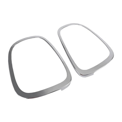 2 x Chrome Rear Tail Light Trim Rings for Mini Cooper S F55 F56 F57 (2014-2018)