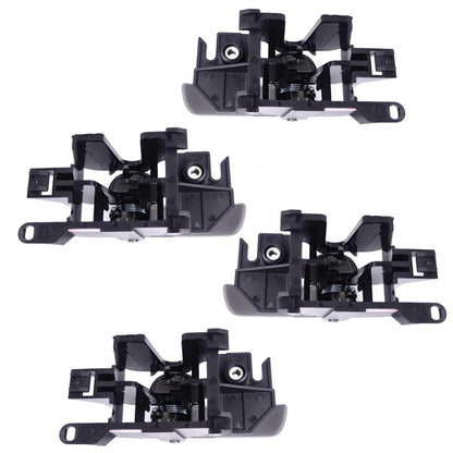 Interior Door Handle Gray Set 4 Fits Nissan Navara D40 4D Pickup UTE 2005-14 D06