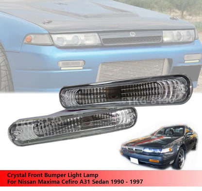 Crystal Front Bumper Lights for Nissan Maxima Cefiro A31 (1990-1997)