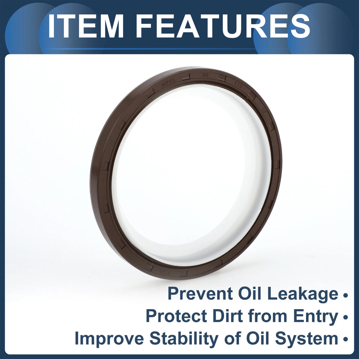 Crankshaft Oil Seal for Cadillac Escalade and Chevrolet Silverado