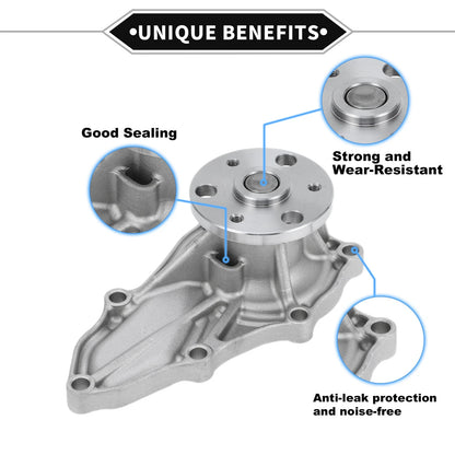 Water Pump for Acura TSX (2009-2014) for Honda Accord (2008-2012)