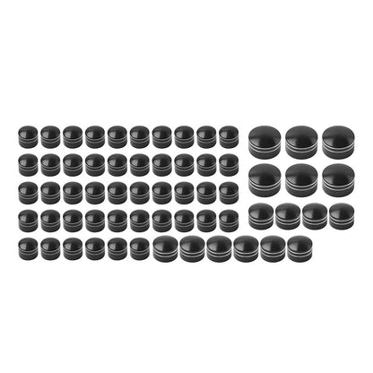 62X Engine Bolt Topper Cap Covers for Harley Touring Softail M8 (2018-2024)