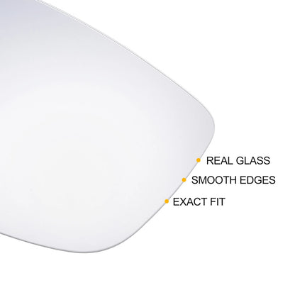 Heated Right Side Mirror Glass w/ Backing Plate for Mazda CX-5, CX-3 (16-20)