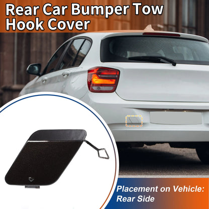 Tow Hook Cover for BMW Rear Bumper Brown Metallic