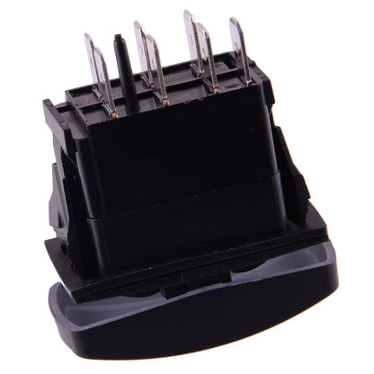 7PIN Blue LED Rocker Toggle Switch for Winch In/Out 12V-24V
