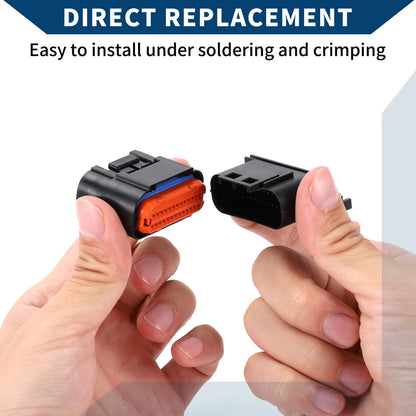 26 Pin ECU Connector Plug Set for Honda