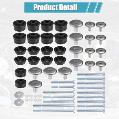 Body Mount Bushing Set for Ford Super Duty F250 F350 (2008-2016)