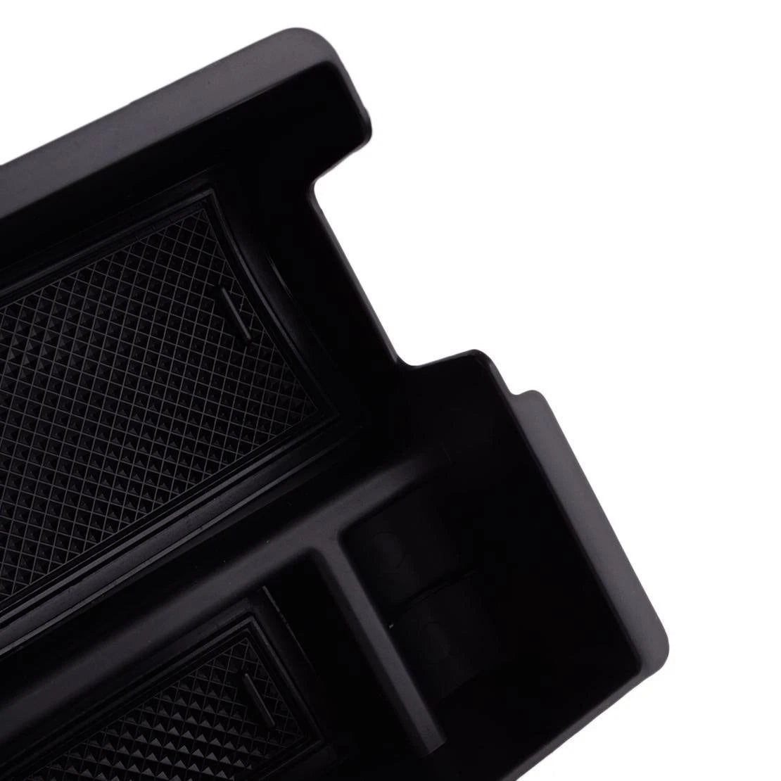 Black Center Console Armrest Storage Box w/ Mat for Isuzu D-Max (2021)