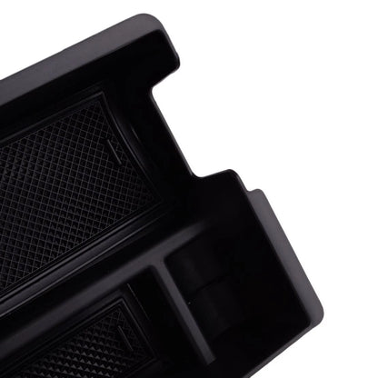 Black Center Console Armrest Storage Box w/ Mat for Isuzu D-Max (2021)