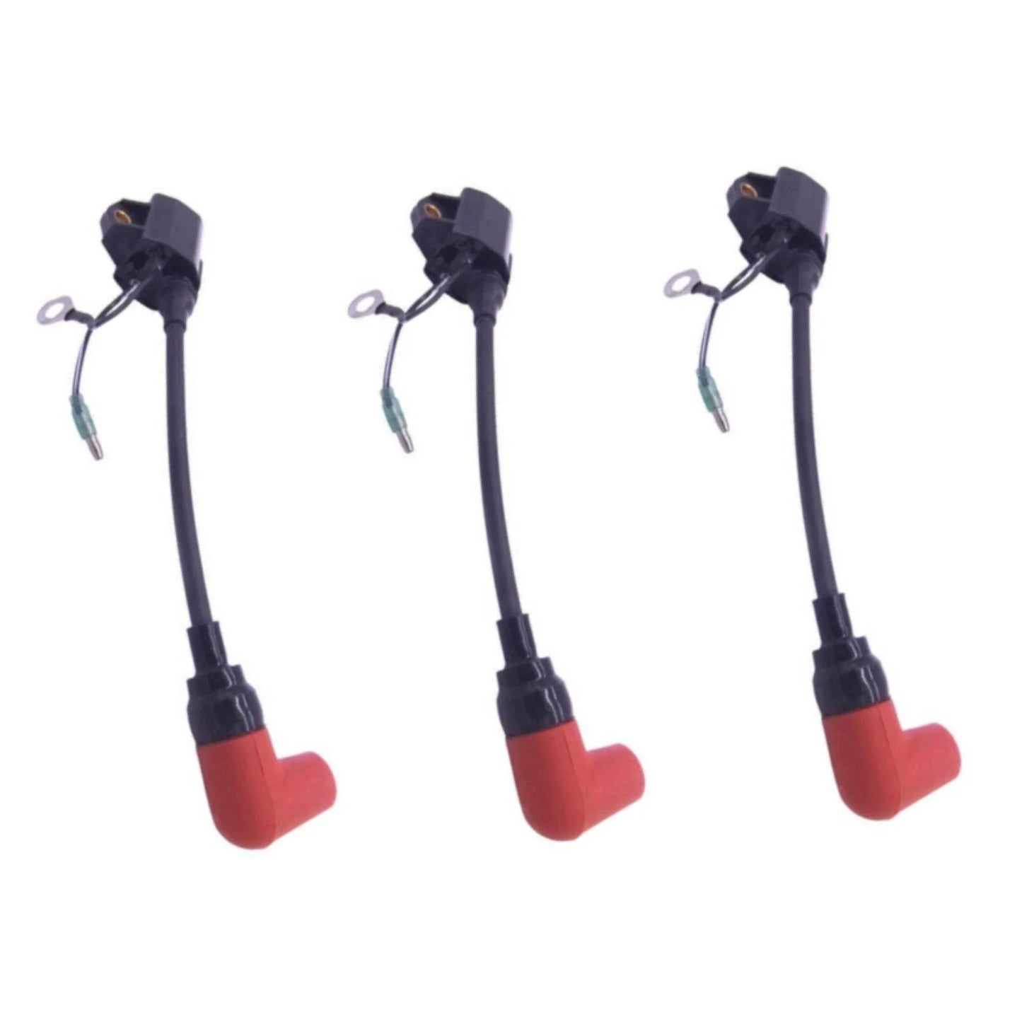 3Pcs Ignition Coil for Yamaha 2-Stroke 55/90HP Outboard Motor
