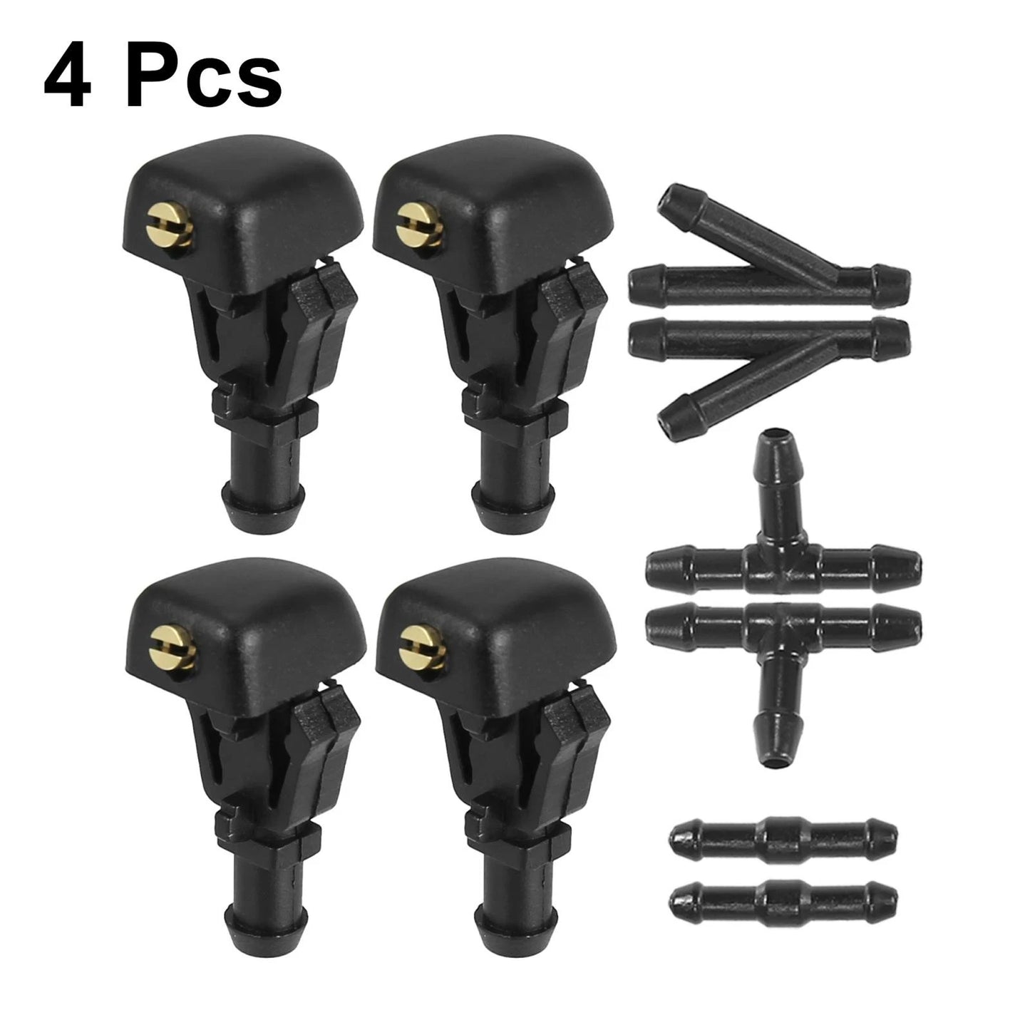 4pcs Front Windshield Washer Nozzles for Ford F-150 (2004-2014)