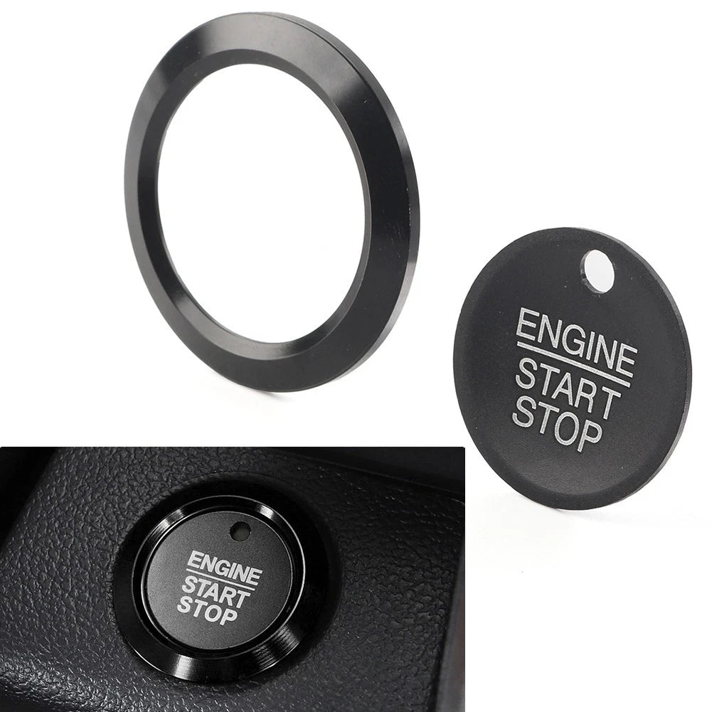 Engine Start Stop Switch Button Cover Trim for Ford F150 Raptor (2015-2020)