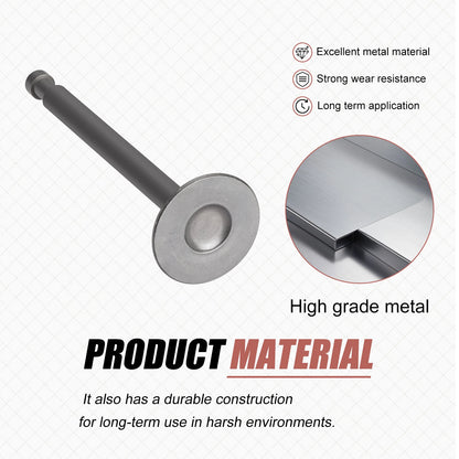 Exhaust + Intake Valve for Club Car 4-Cycle Gas Golf Cart 341cc