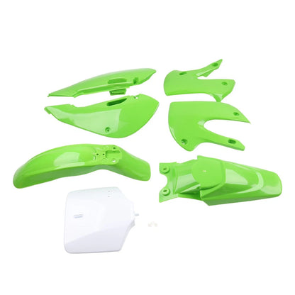 Body Work Fairing Mudguard Kit for Kawasaki KLX110 (2000-2009)