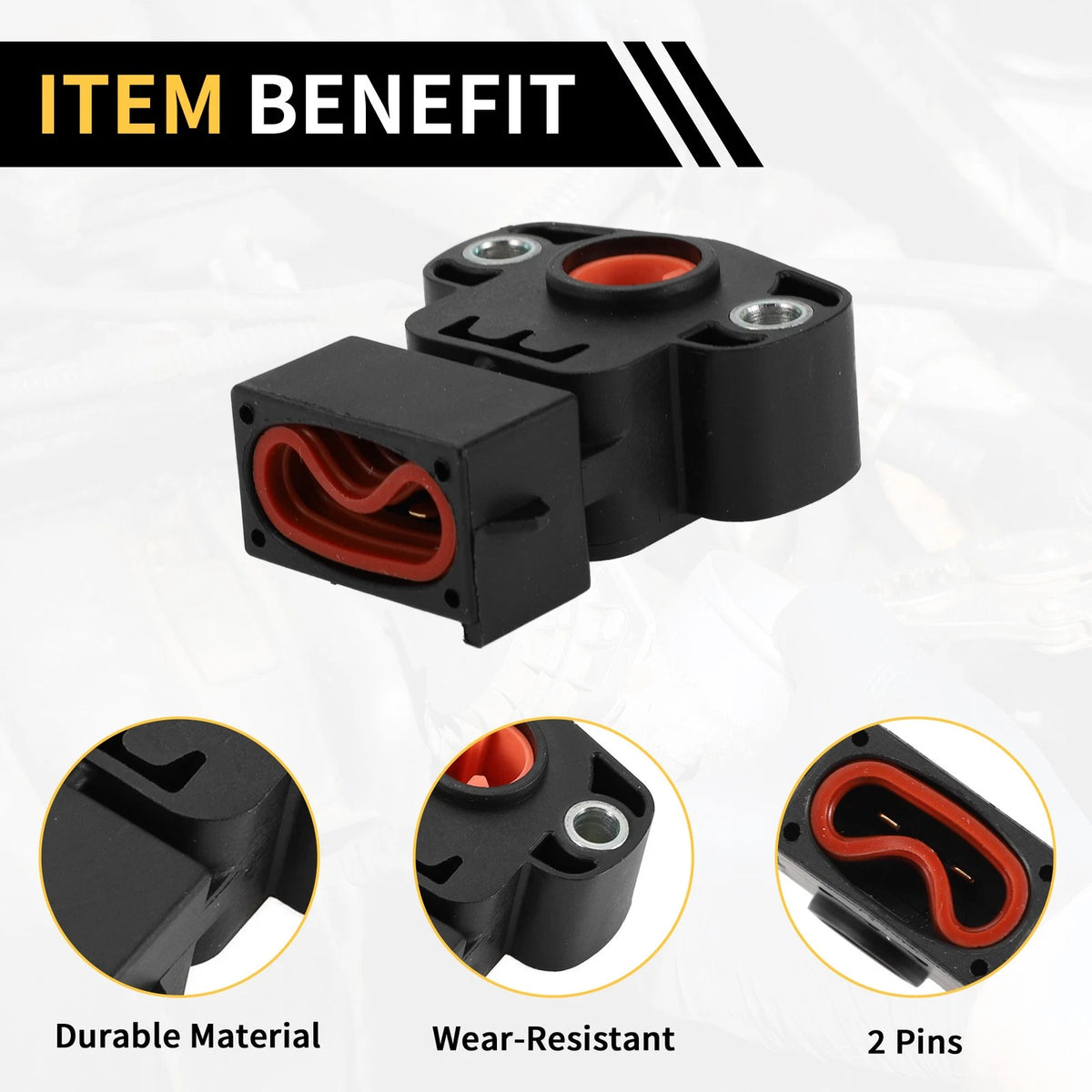 Throttle Position Sensor for Ford F-150 F-250 F-350 (1991-1995)